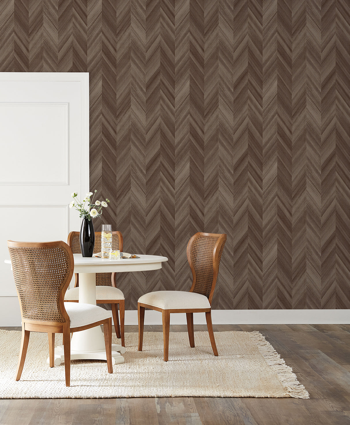 York ND3003 Seesaw Brown Wallpaper