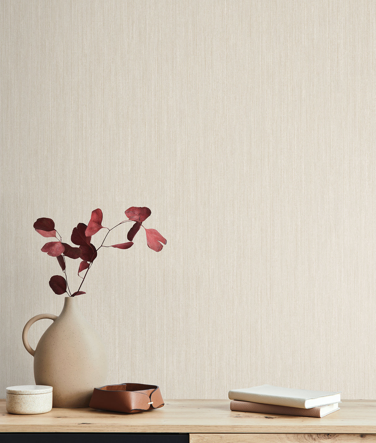 York ND3015N Smooth as Silk Beige Wallpaper