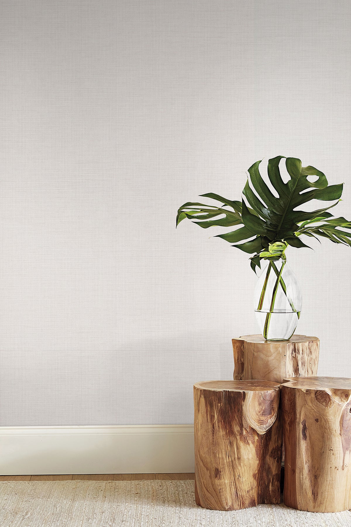 York ND3043N Turret White Wallpaper