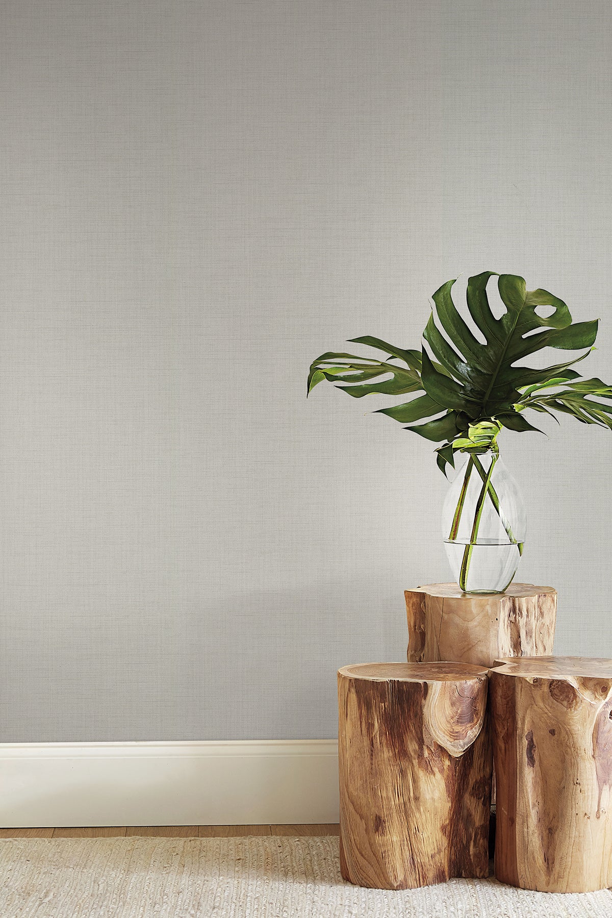 York ND3045N Turret Grey Wallpaper