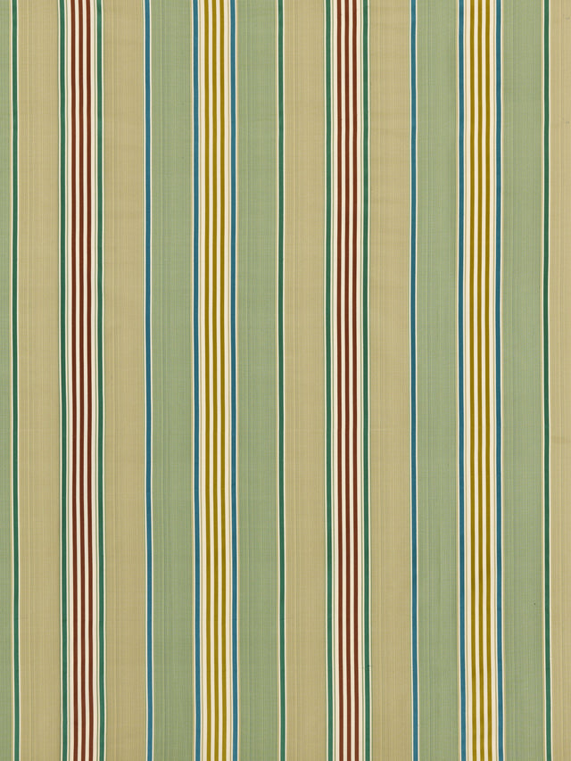 Scalamandre ND 00016130 MOSS CHARLOTTE STRIPE Fabric - Eade's Wallpaper