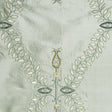 Scalamandre ND 00021620 BLUE FROST WHITE HALL Fabric - Eade's Wallpaper