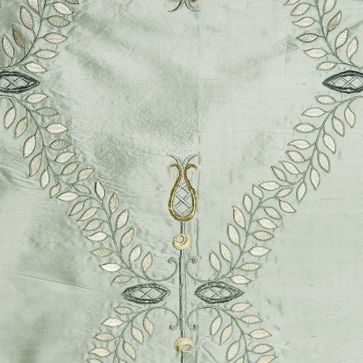 Scalamandre ND 00021620 BLUE FROST WHITE HALL Fabric - Eade's Wallpaper