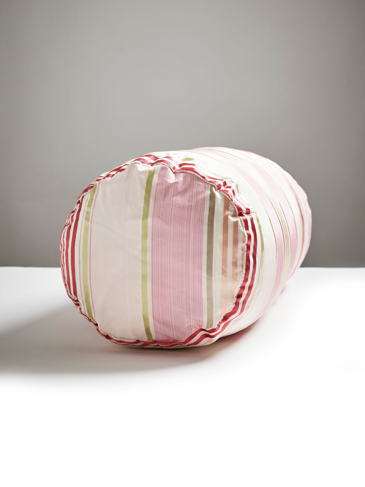 Scalamandre ND 0006BADK6130 CHARLOTTE STRIPE BOLSTER - Pillo