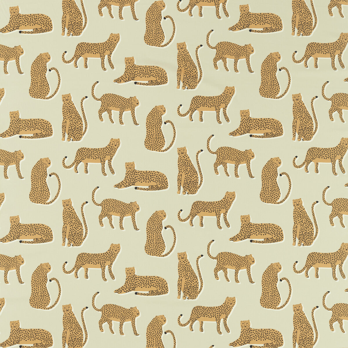 SCION NESF120884.SCN.0 LIONEL GINGER Fabric - Eade's Wallpaper