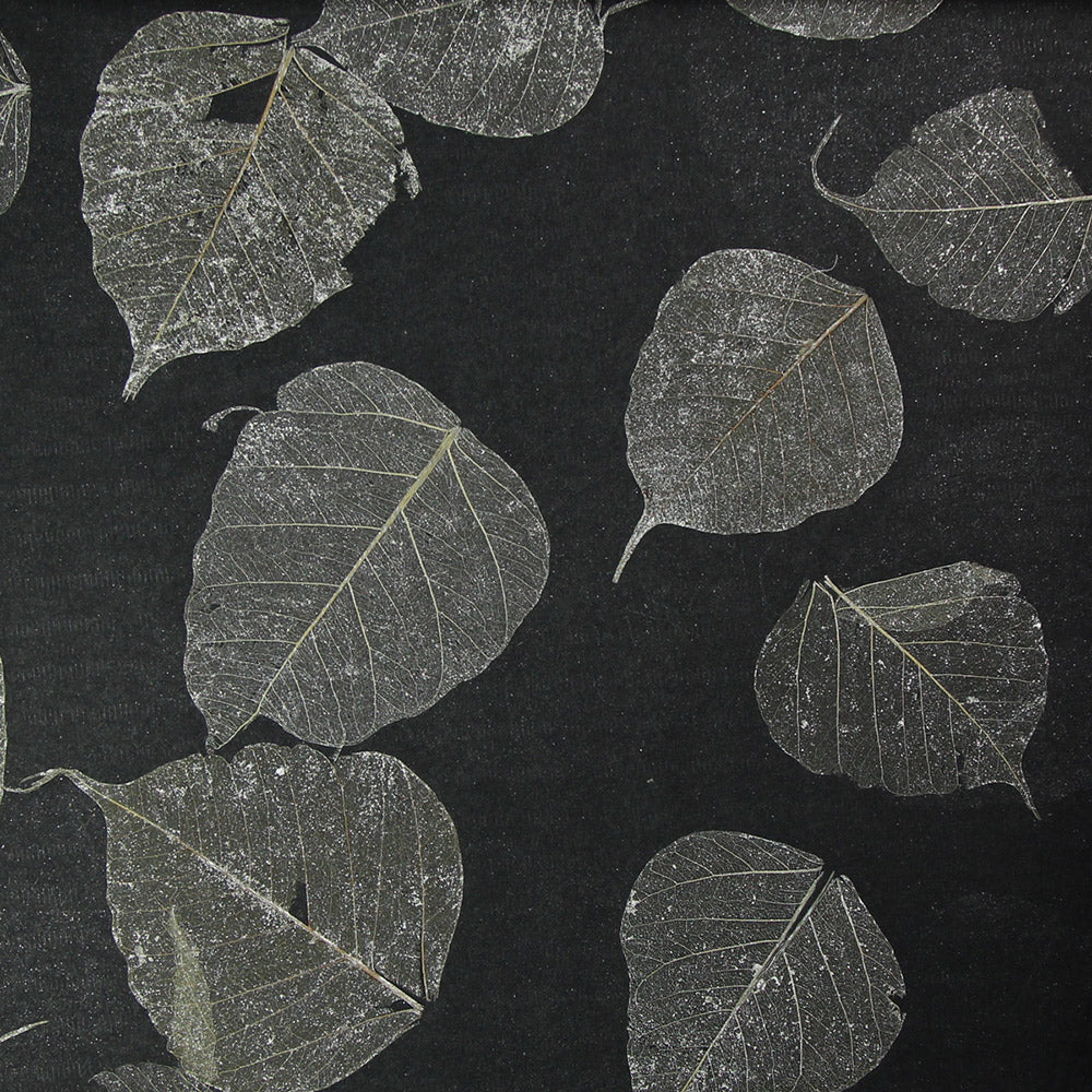 Astek NG305 Charcoal Leaf Wallcovering