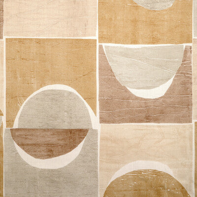 KRAVET COUTURE NIKO PRINT.614.0 NIKO PRINT CAMEL Fabric - ART DISTRICT