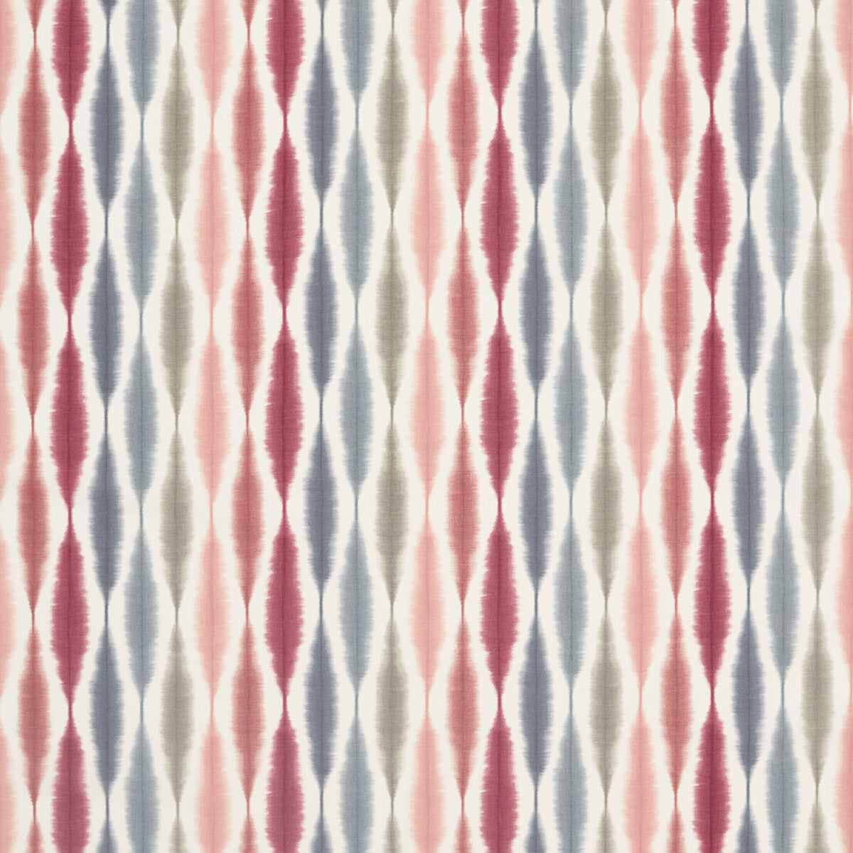 SCION NJAP120753.SCN.0 USUKO CRANBERRY/ROSE/STEEL Fabric - Eade's Wallpaper