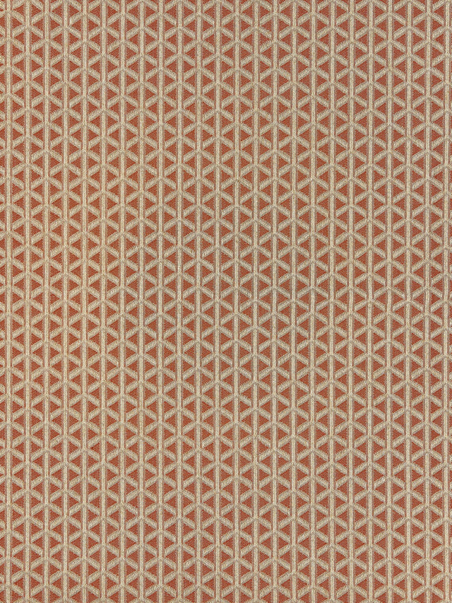 Scalamandre NK 0004CROS PIMENTO CROSS CHANNEL Fabric - Eade's Wallpaper