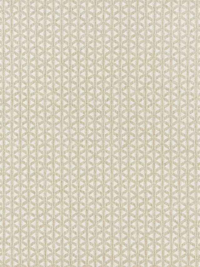 Scalamandre NK 0006CROS FLAX CROSS CHANNEL Fabric - Eade's Wallpaper
