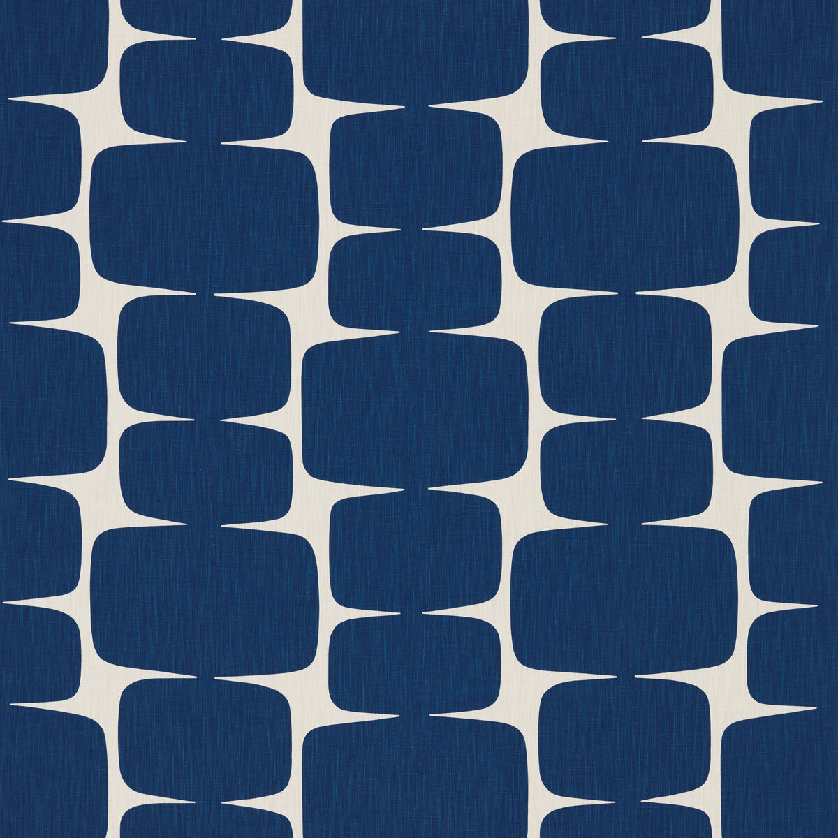 SCION NLOH120488.SCN.0 LOHKO INDIGO/JASMINE Fabric - Eade's Wallpaper