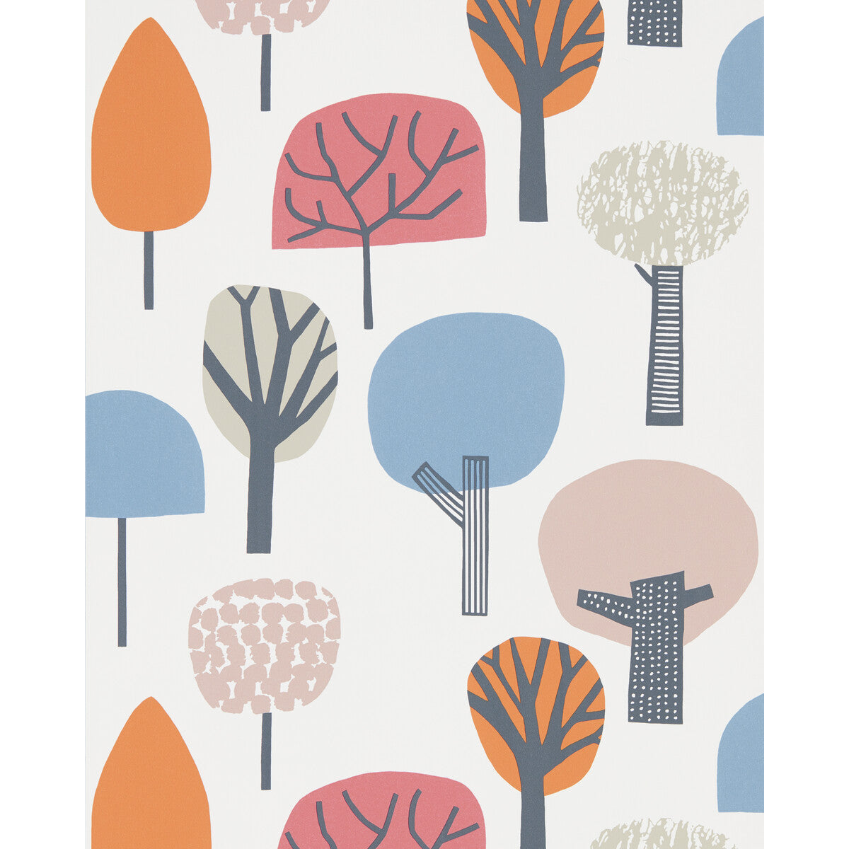 SCION NNOU111526.SCN.0 LIORA WATERMELON/TANGERINE/LAKE Wallpaper - Eade's Wallpaper