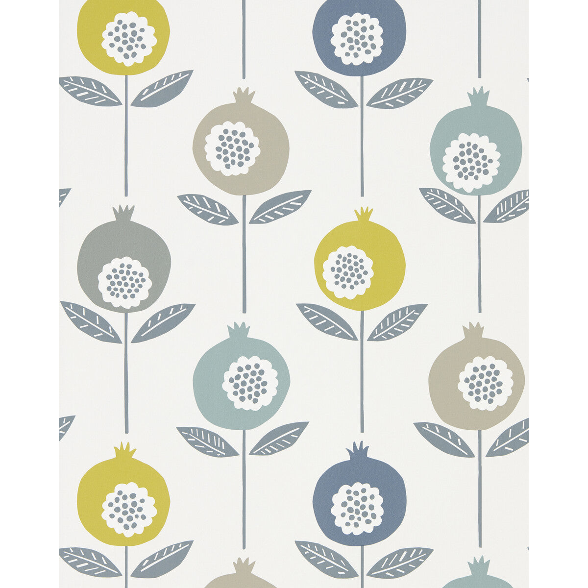 SCION NNOU111544.SCN.0 PEPINO WP LIMEADE/HEMP/GLACIER Wallpaper - Eade's Wallpaper