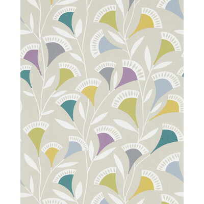 SCION NNOU111547.SCN.0 NOUKKU FOXGLOVE/GRAPHITE/FOREST Wallpaper - Eade's Wallpaper
