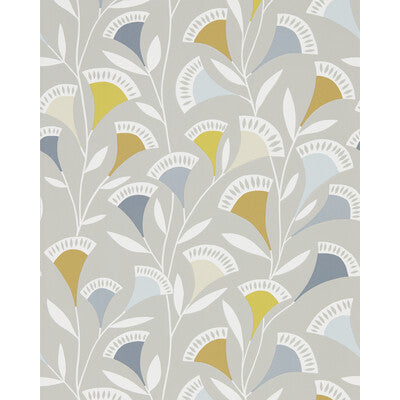 SCION NNOU111549.SCN.0 NOUKKU WP DANDELION/BUTTERSCOTCH/CHARCOAL Wallpaper - Eade's Wallpaper