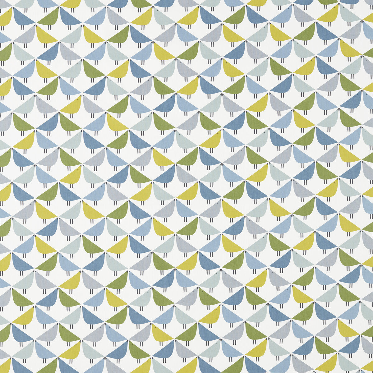 SCION NNOU120584.SCN.0 LINTU GECKO/PACIFIC/GLAZIER Fabric - Eade's Wallpaper