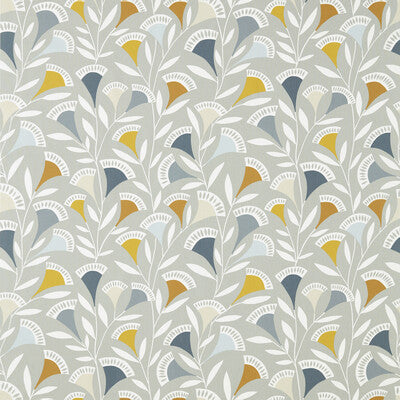 SCION NNOU120591.SCN.0 NOUKKU DANDELION/BUTTERSCOTCH/CHARCOAL Fabric - Eade's Wallpaper
