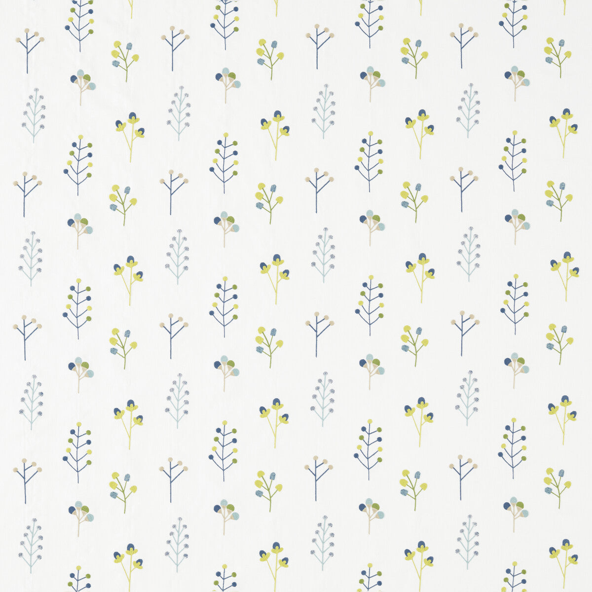 SCION NNOU132155.SCN.0 MUKULA GECKO/CITRUS/PACIFIC Fabric - Eade's Wallpaper
