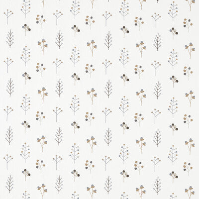 SCION NNOU132156.SCN.0 MUKULA SLATE/BISCUIT/CHARCOAL Fabric - Eade's Wallpaper