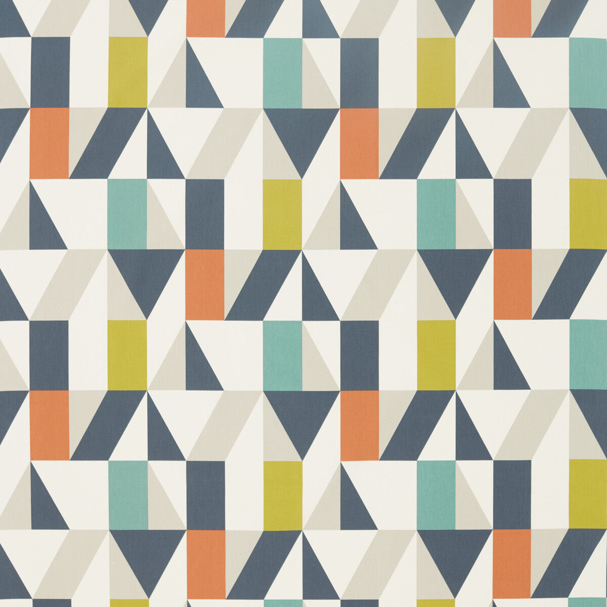 SCION NNUE120711.SCN.0 NUEVO CITRUS/PAPRIKA/FOREST Fabric - Eade's Wallpaper