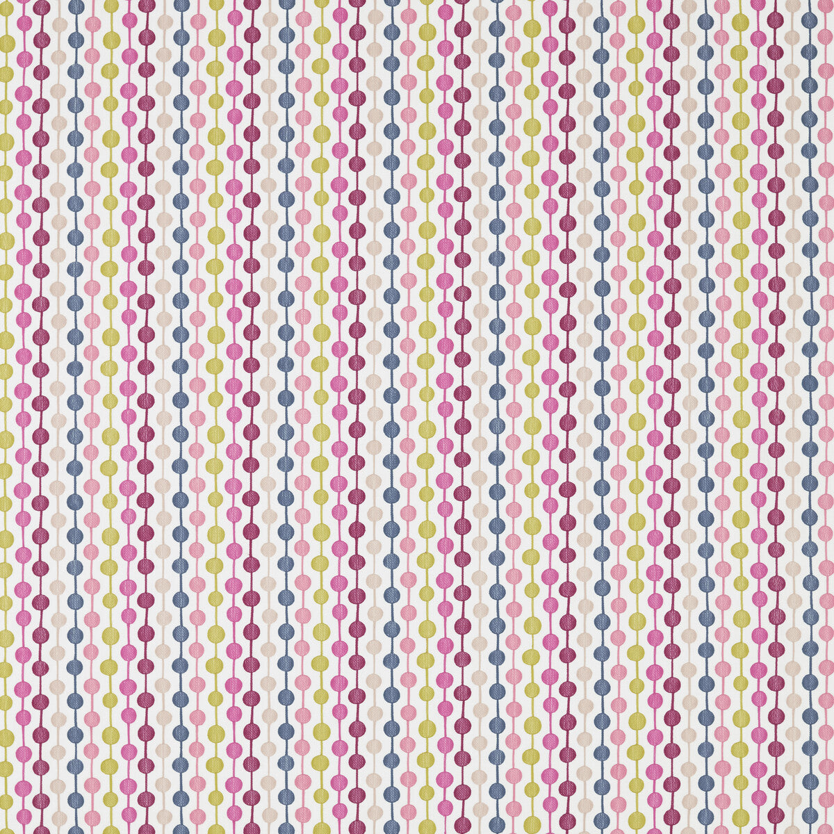 SCION NPED132427.SCN.0 PAIKKA BILBERRY/RHUBARB/INDIGO Fabric - Eade's Wallpaper