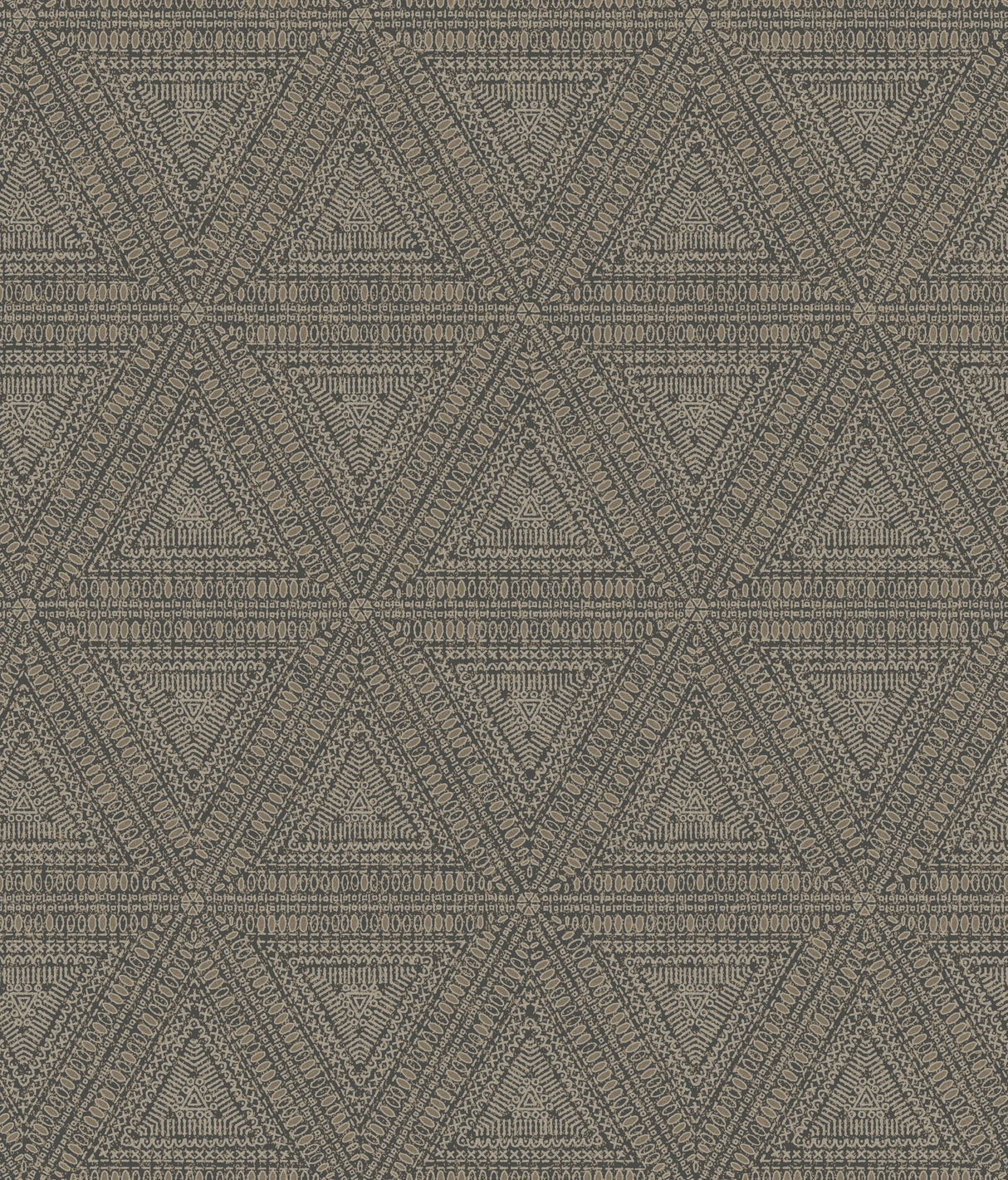 York NR1512 Norse Tribal Brown Wallpaper