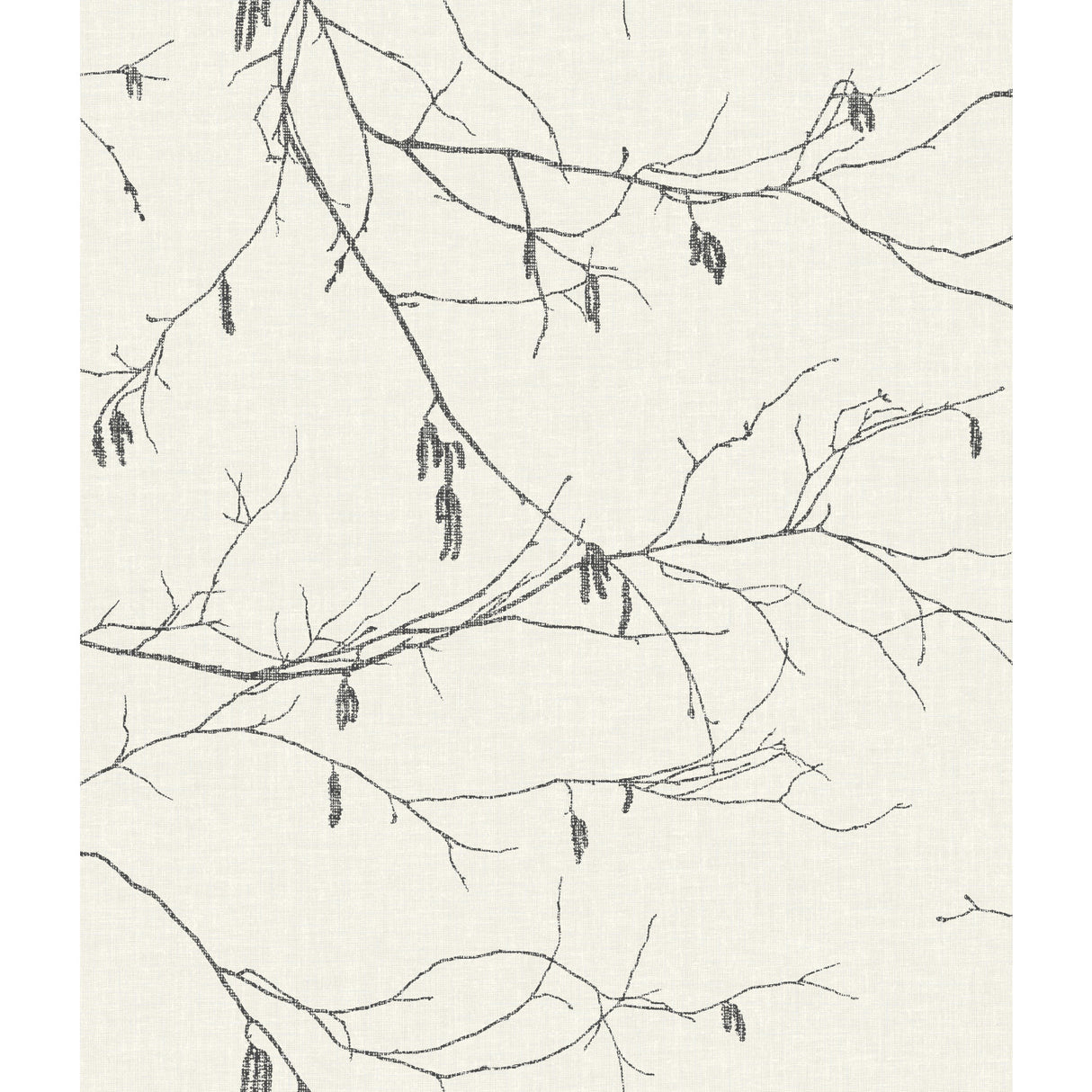 York NR1524 Winter Branches White Wallpaper