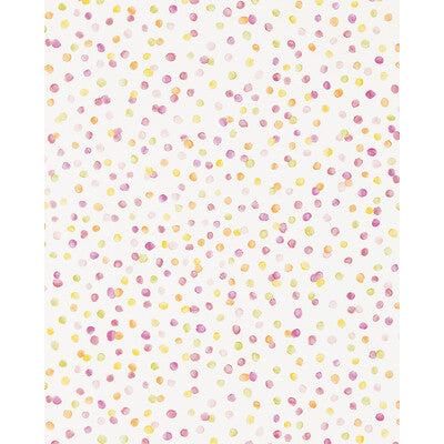 SCION NSCK111284.SCN.0 LOTS OF DOTS BLANCMANGE/RASPBERRY/CITRUS Wallpaper - Eade's Wallpaper