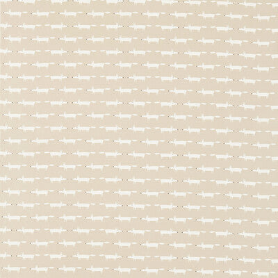 SCION NSCK120463.SCN.0 LITTLE FOX SNOW Fabric - Eade's Wallpaper