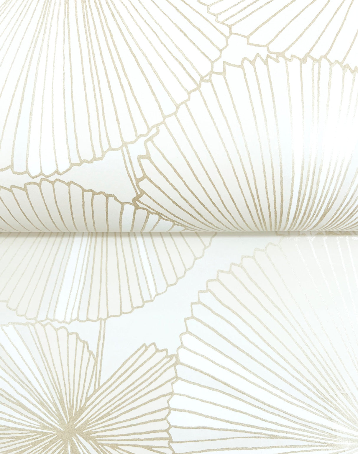 Candice Olson NT6115 Layered Lily Pads Wallpaper - Eade's Wallpaper