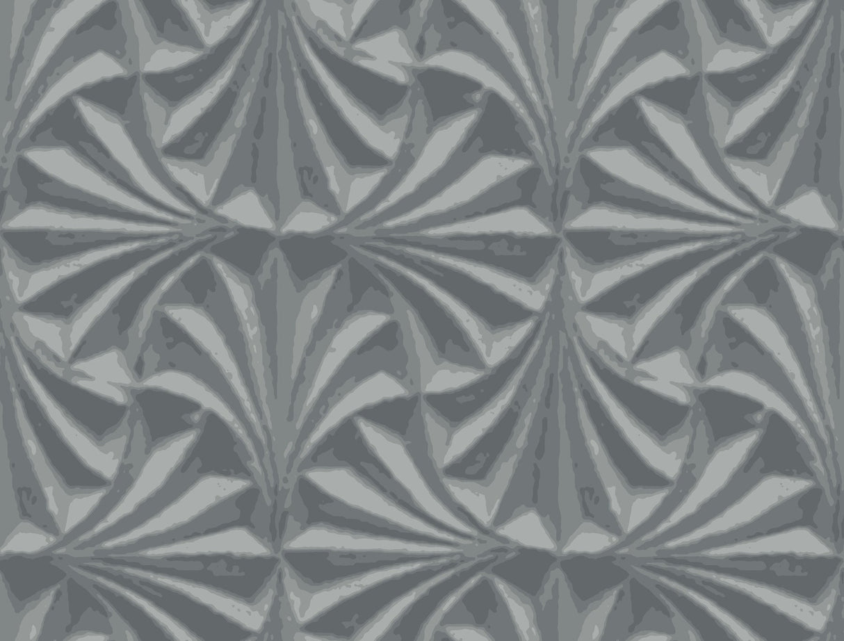 Candice Olson NT6127 Sculpted Fans Wallpaper - Eade's Wallpaper