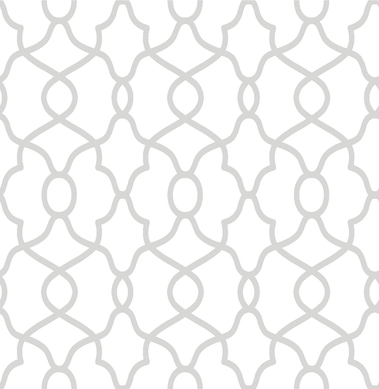 NuWallpaper NU2877 Silver Clearly Cool Peel & Stick Wallpaper