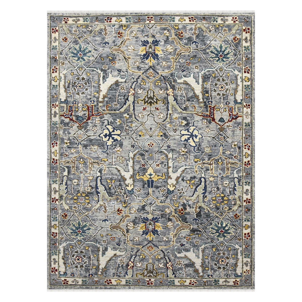 Amer Rugs NUI-74 Nuit Arabe Classic Bordered Area Rug