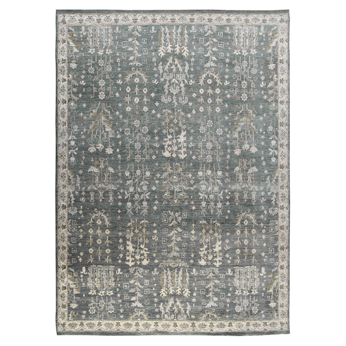 Amer Rugs NUI-2 Nuit Arabe Classic Bordered Area Rug