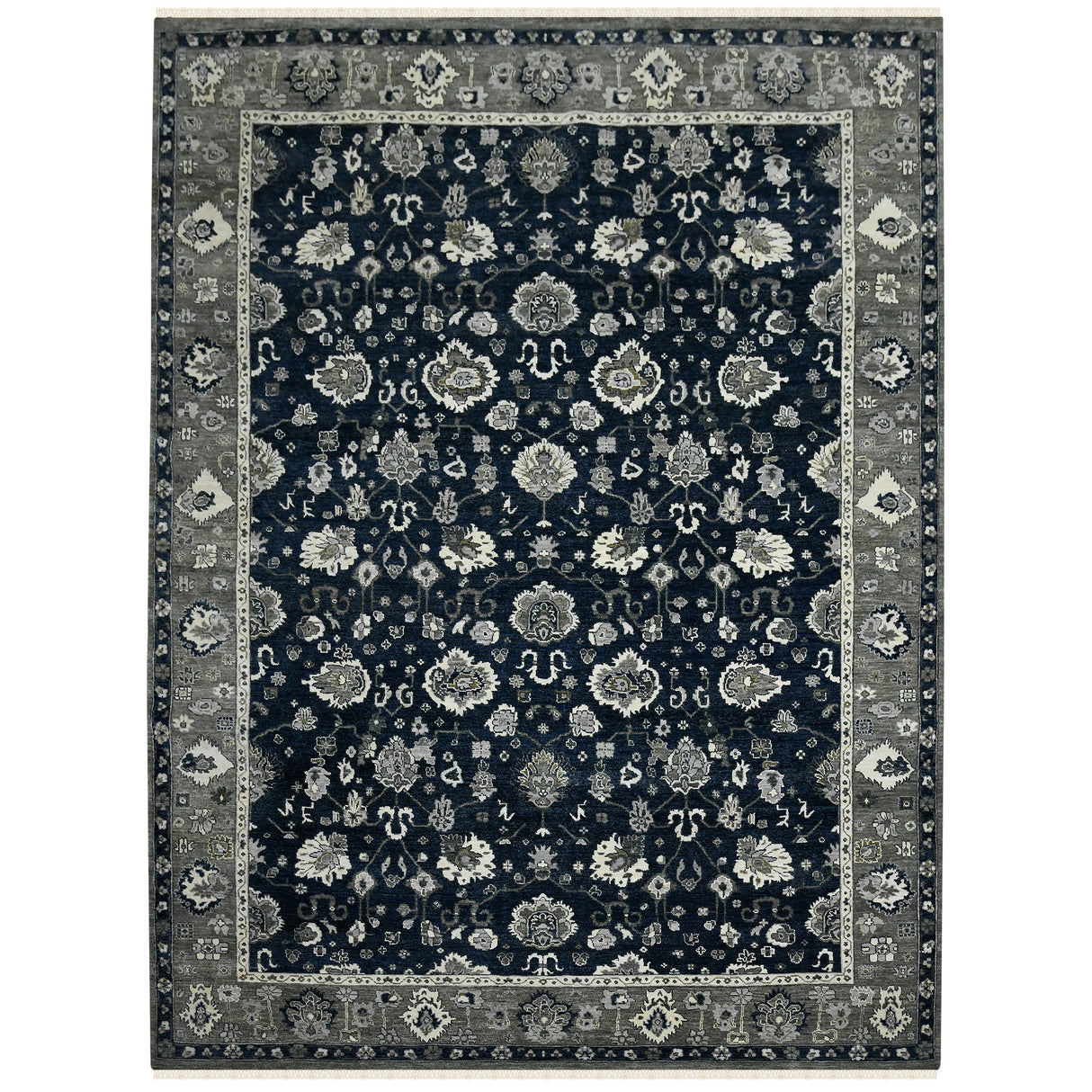 Amer Rugs NUI-20 Nuit Arabe Classic Bordered Area Rug