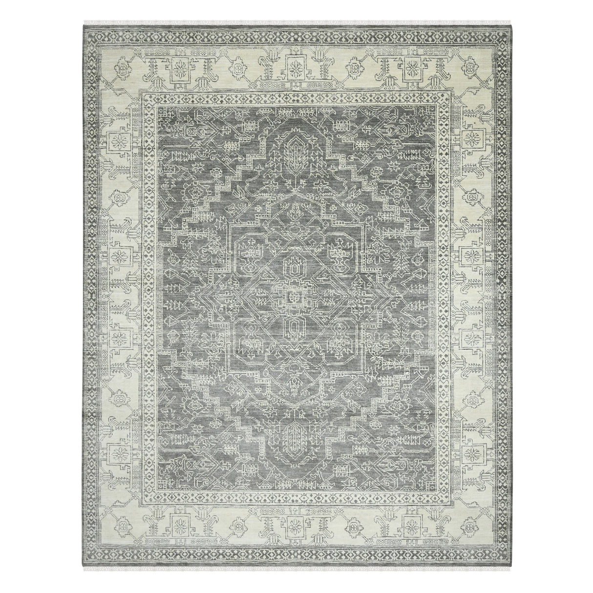 Amer Rugs NUI-4 Nuit Arabe Classic Bordered Area Rug