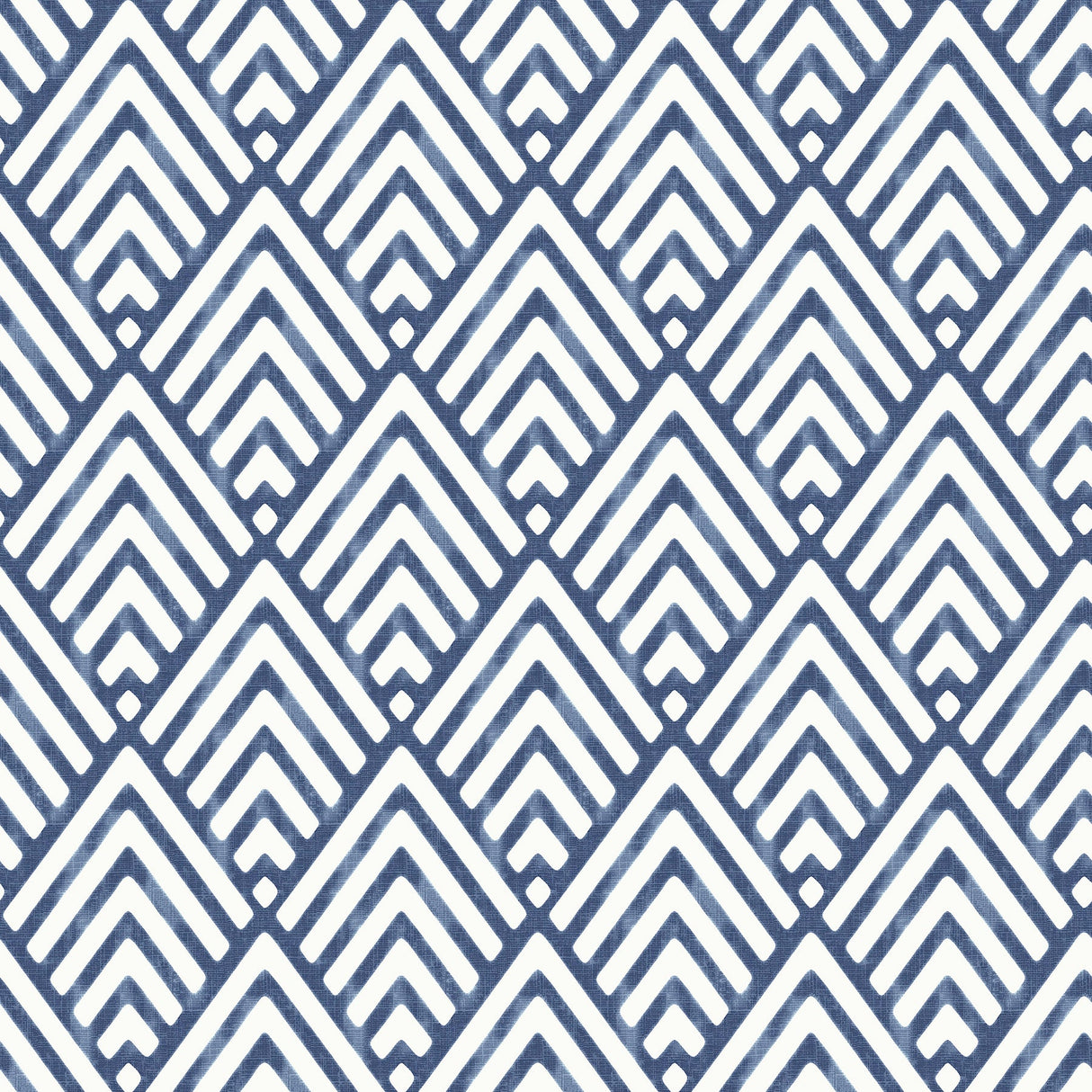 NuWallpaper NUS1701 Arrowhead Deep Blue Peel & Stick Wallpaper