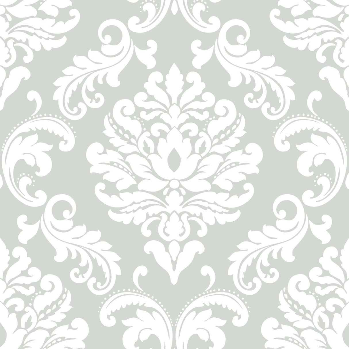 NuWallpaper NUS1935 Ariel Grey Peel & Stick Wallpaper