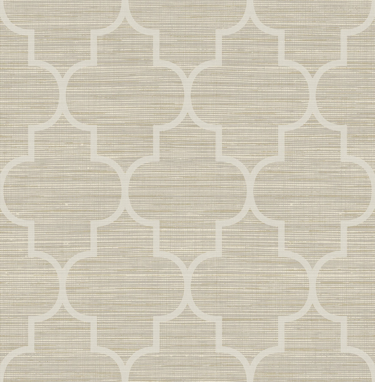 NuWallpaper NUS3964 Taupe Hudson Peel & Stick String Wallpaper