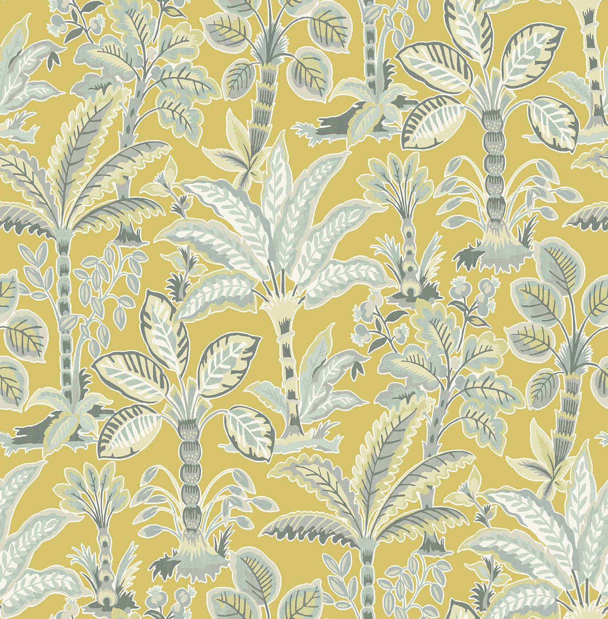 NuWallpaper NUS4005 Yellow Kapok Peel & Stick Wallpaper
