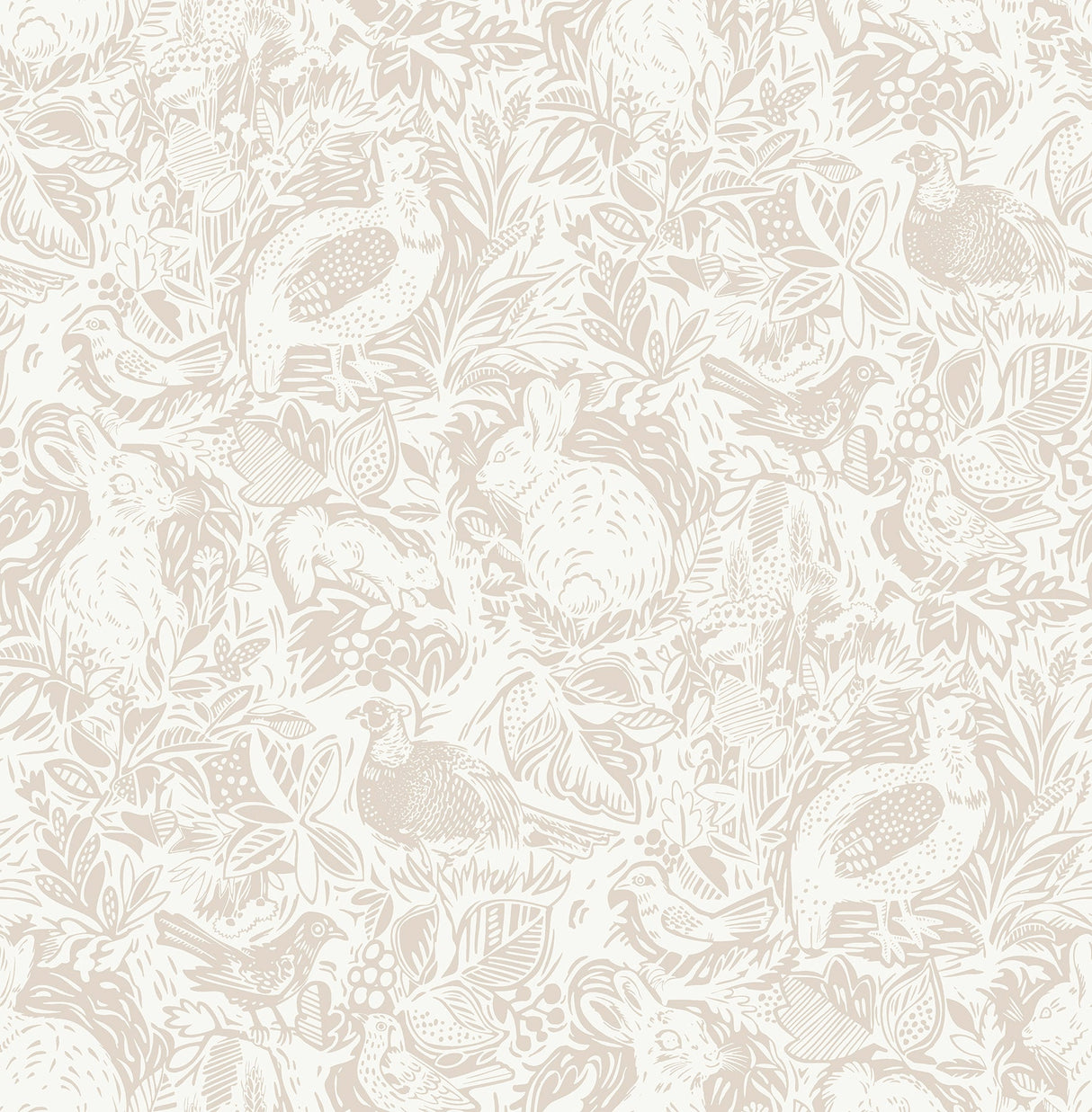 NuWallpaper NUS4304 Cream Terrene Peel & Stick Wallpaper