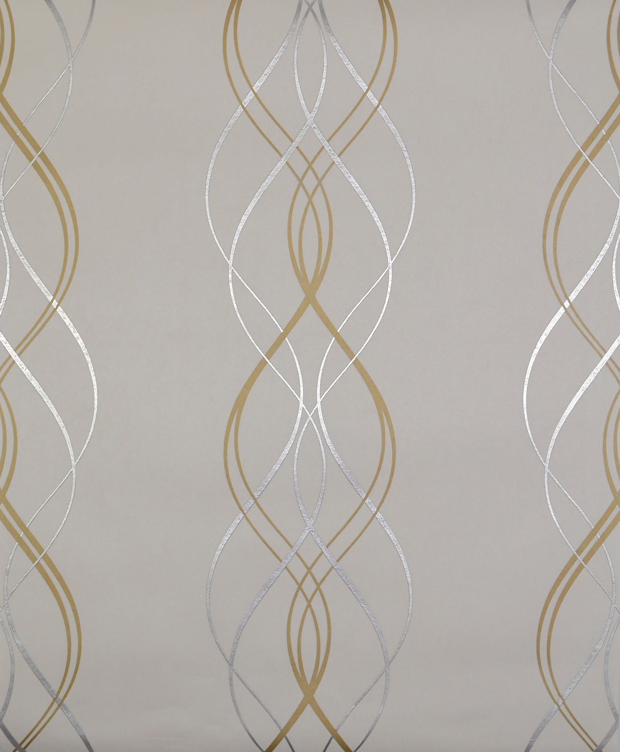 York NW3549 Aurora Gold & Pearl Wallpaper