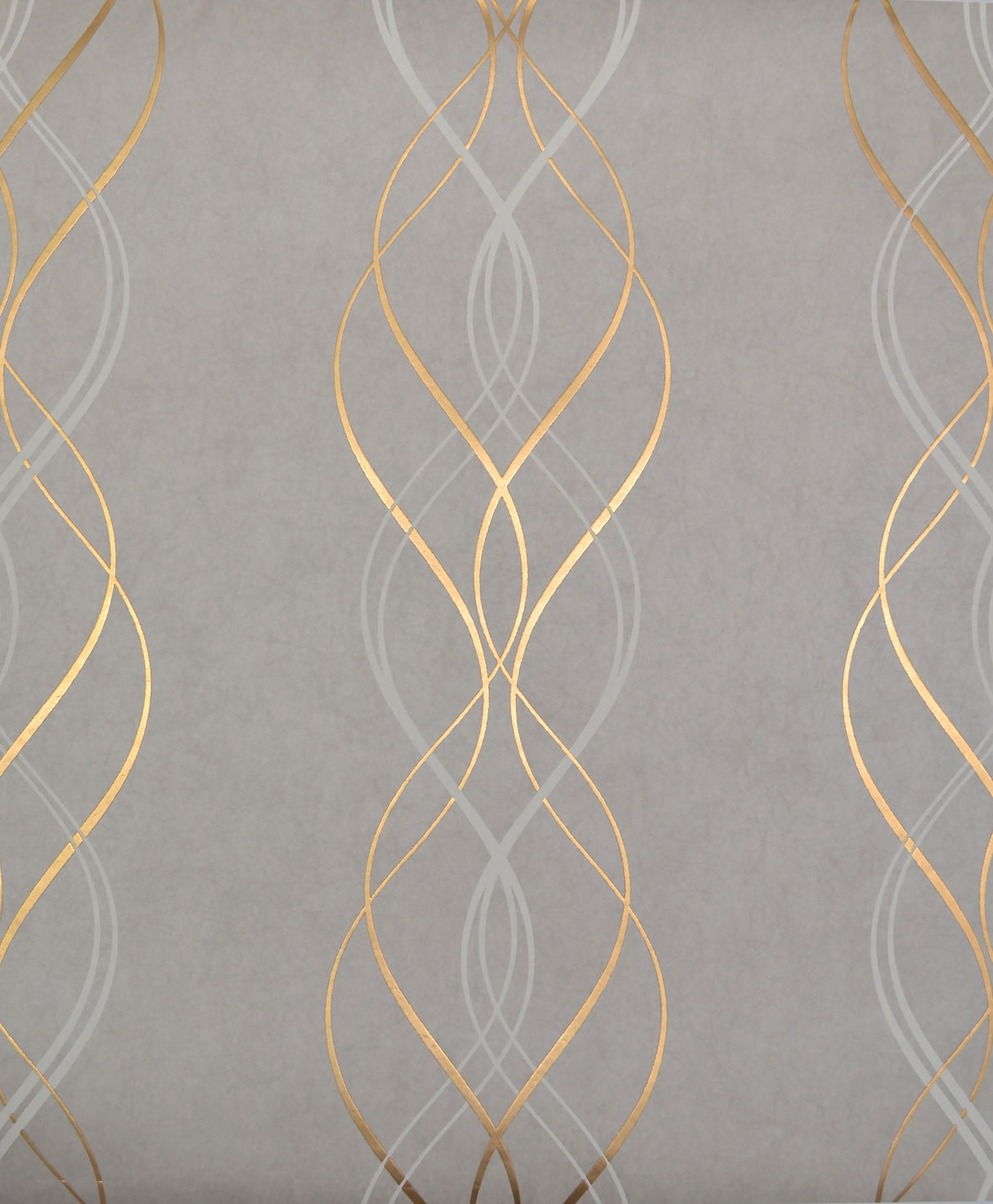 York NW3550 Aurora Grey & Gold Wallpaper