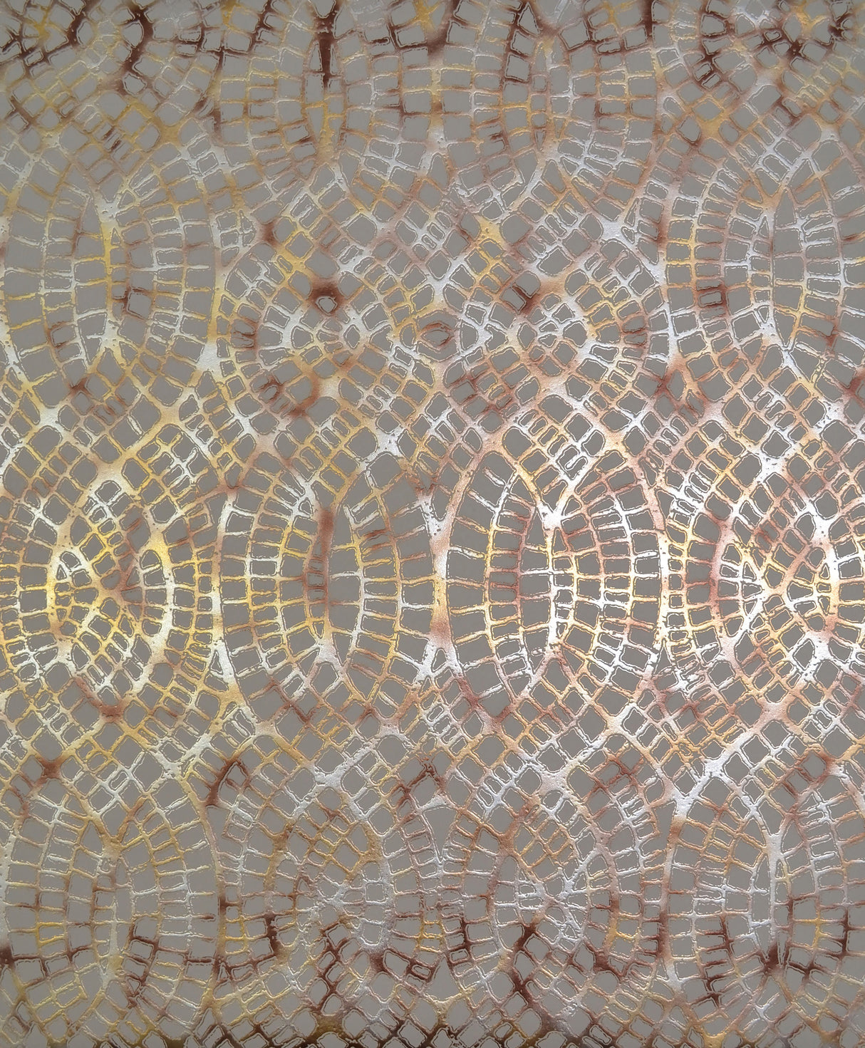 York NW3560 Tortoise Khaki & Multi Wallpaper