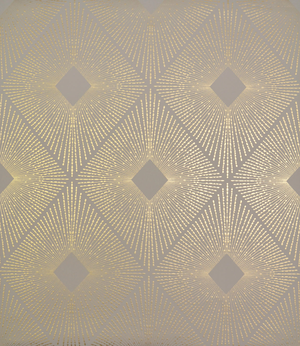 York NW3590 Harlowe Khaki & Gold Wallpaper