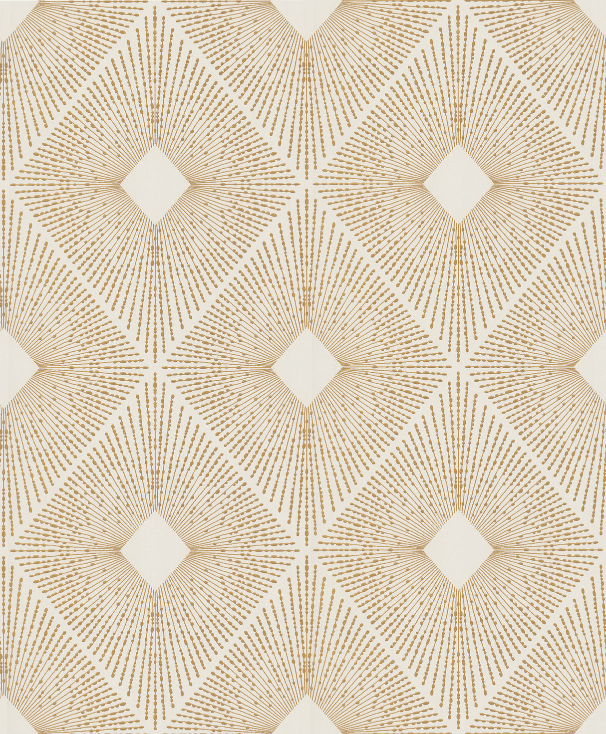 York NW3592 Harlowe White & Gold Wallpaper