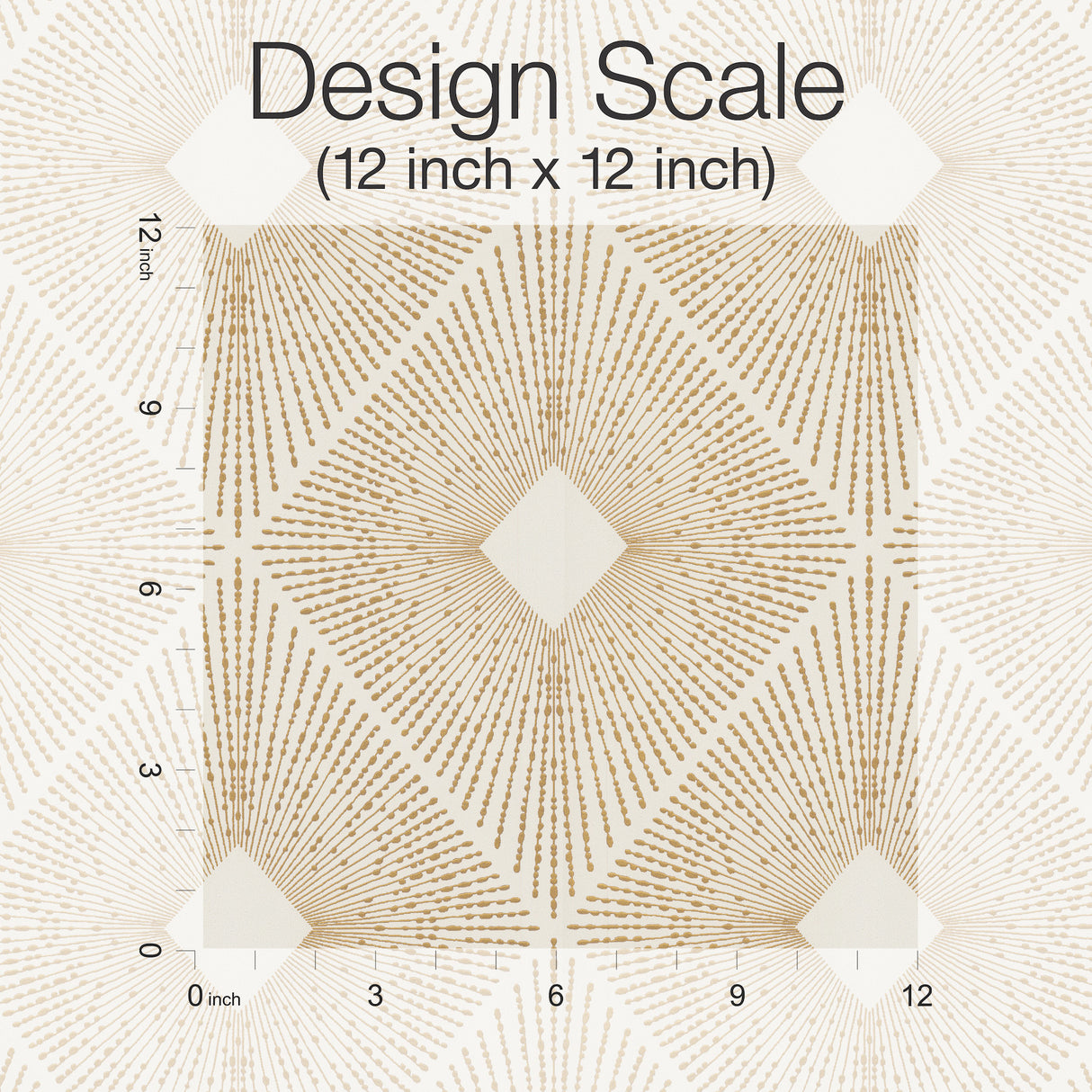 York NW3592 Harlowe White & Gold Wallpaper