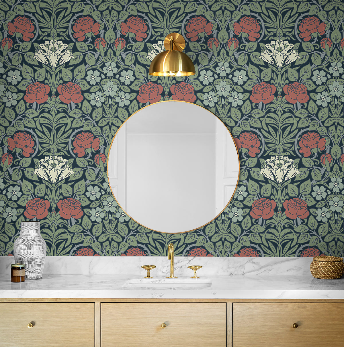 NextWall NW49012 Peek & Stick Wallpaper - Eade's Wallpaper & Fabric
