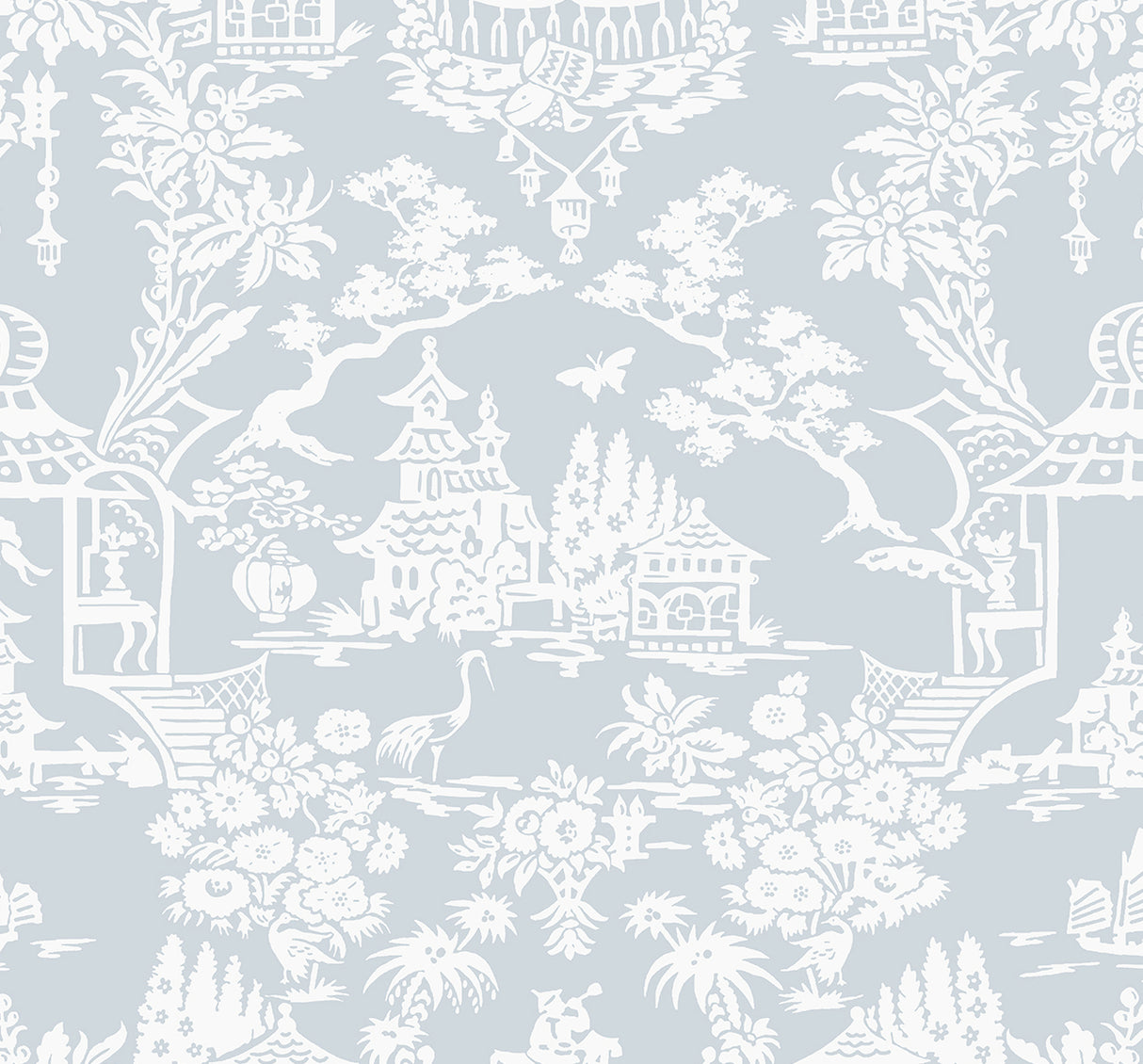 NextWall NW51202 Garden Chinoiserie