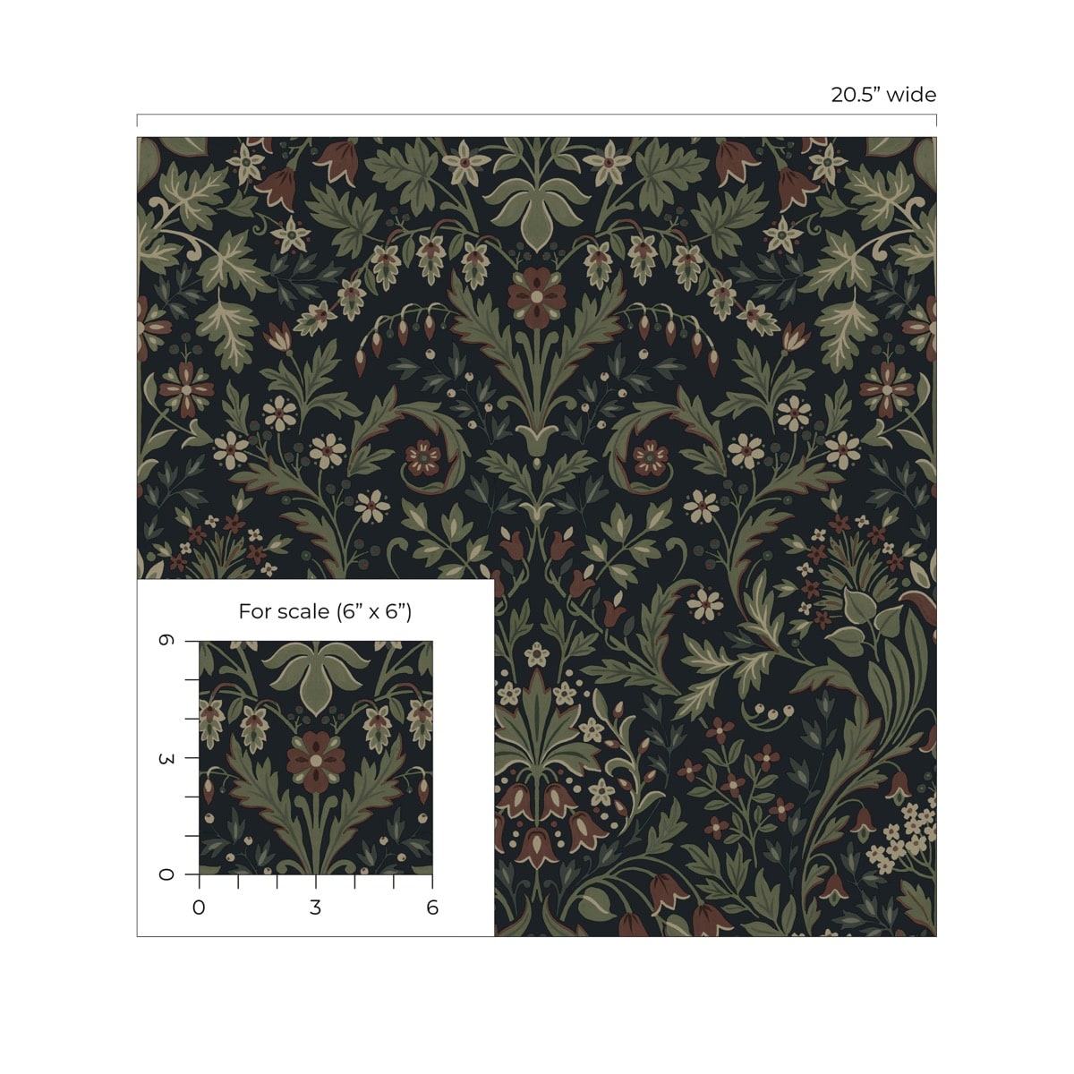 NextWall NWS058402 Peek & Stick Wallpaper - Eade's Wallpaper & Fabric